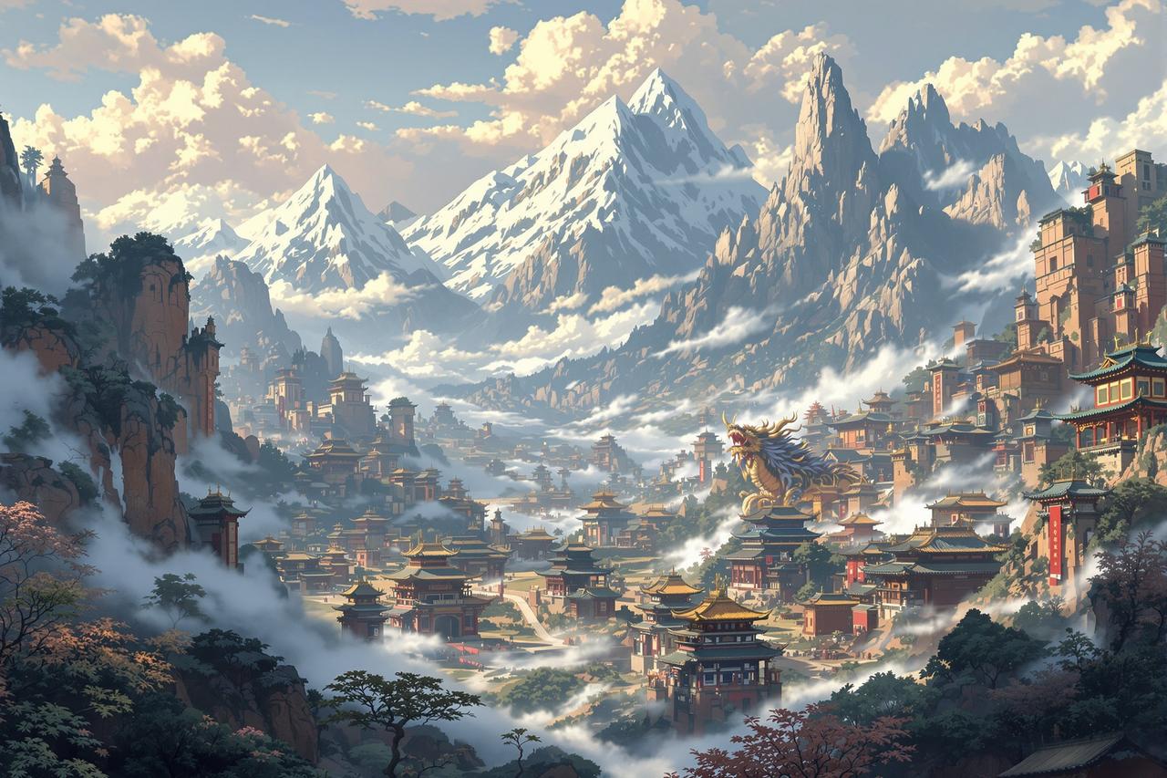 AI漫剧相关案例 - 《山海异闻录》神话改编系列