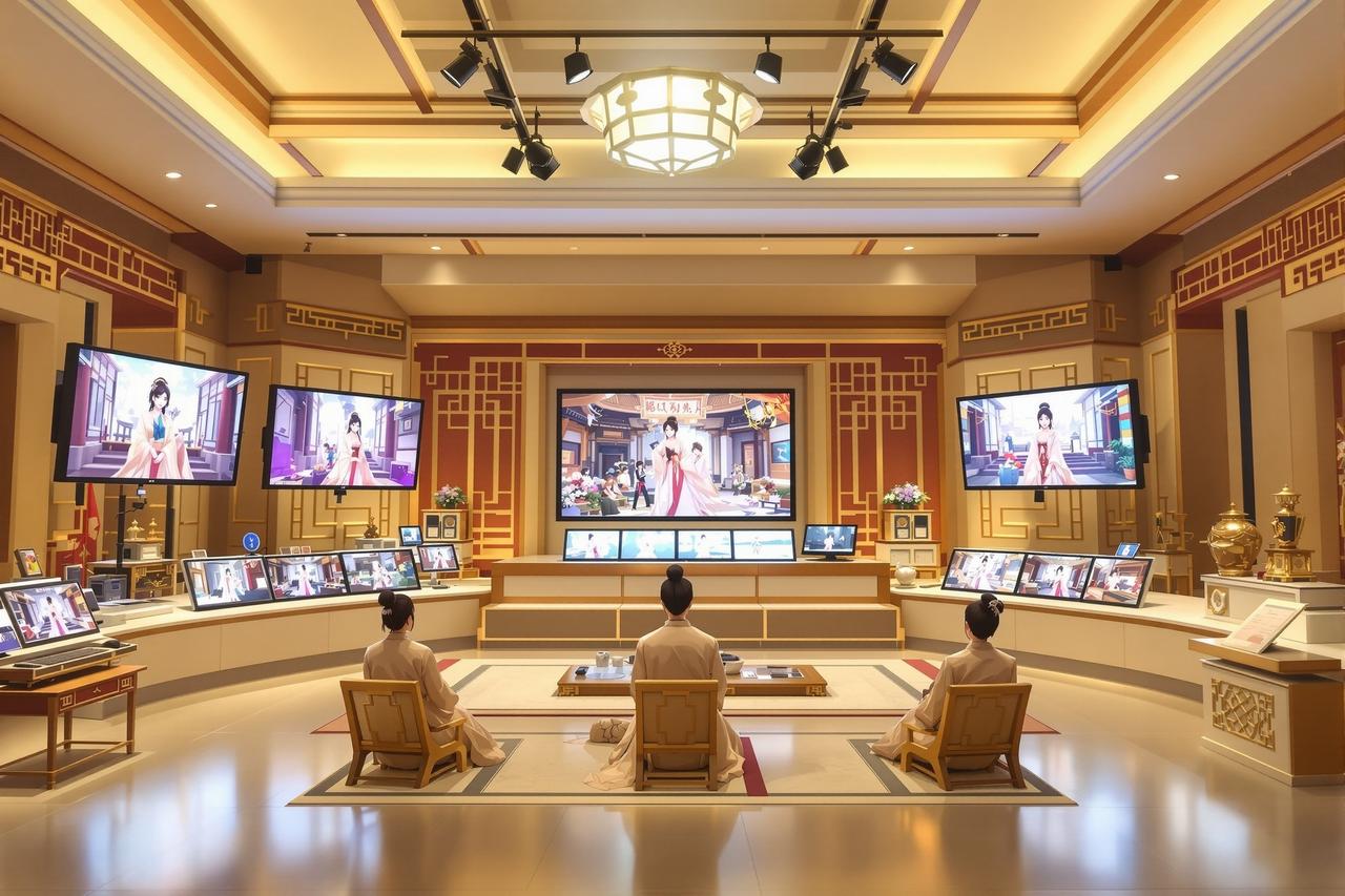 AI漫剧作品案例 - 《凤求凰》动漫短剧系列